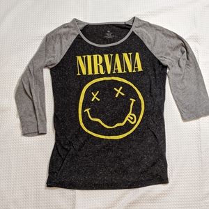 2014 Nirvana band t size xl